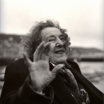 Portrait d'Anita Conti en 1996
