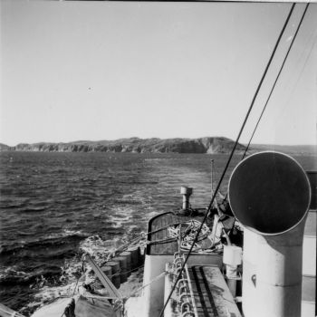 Saint-Jean de Terre-Neuve - vue sur les côtes - 1952