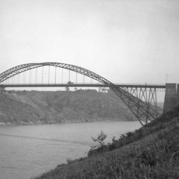 Bretagne - pont de La Roche-Bernard vers 1915 - 24Fi1619