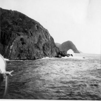 Saint-Jean de Terre-Neuve - vue sur les côtes - 1952
