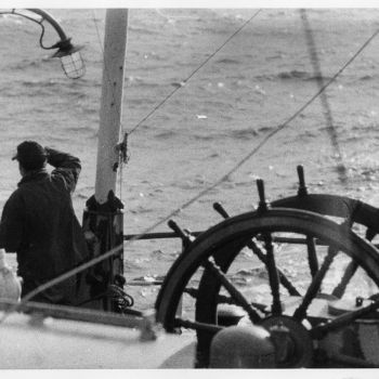 Navire océanographique Président Théodore Tissier - chalutage - 1958-1959
