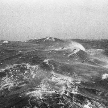 Gros temps entre les îles Shetland et les Féroé - 1975