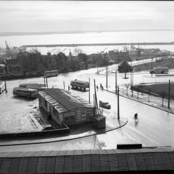 La gare de Brest-années 1950