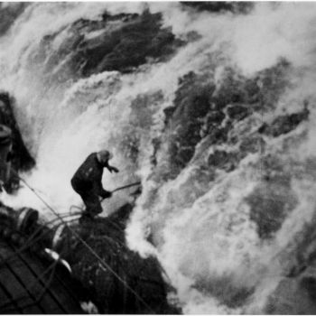 Chalutier Terre Neuvas Vikings chalutage par gros temps 1939 - 1