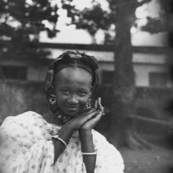 Guinée Conakry   portrait de jeune fille