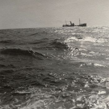 Navire en mer 1941 1943
